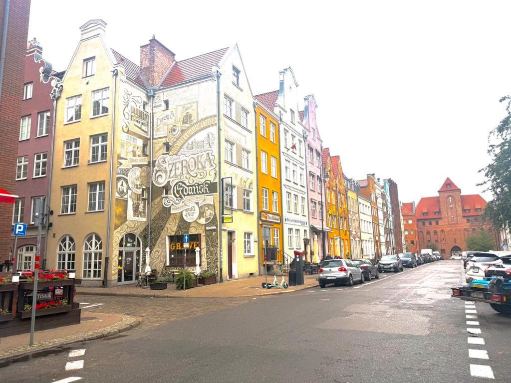 Apartament 14 Przy Ul. Dlugiej Gdansk Dış mekan fotoğraf