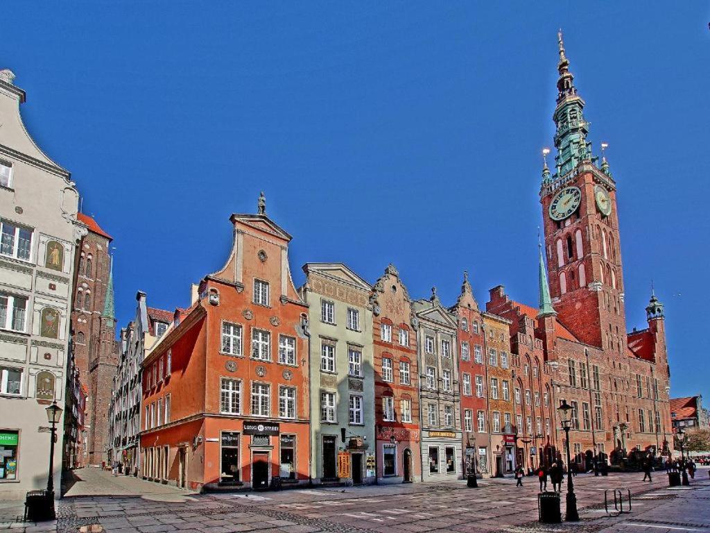 Apartament 14 Przy Ul. Dlugiej Gdansk Dış mekan fotoğraf