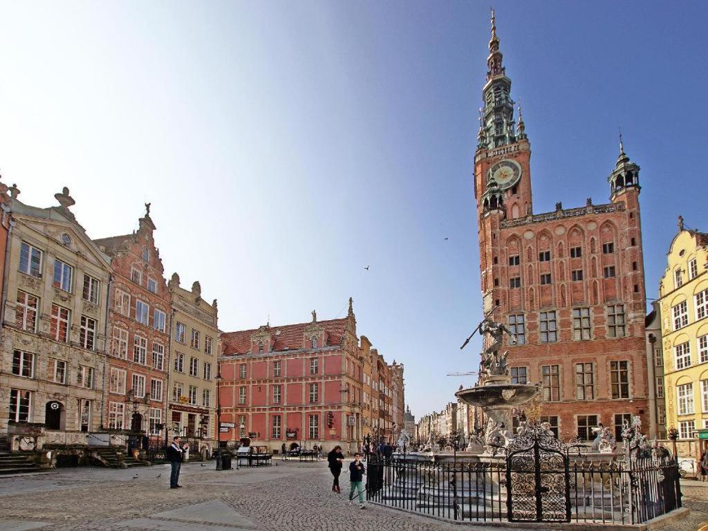 Apartament 14 Przy Ul. Dlugiej Gdansk Dış mekan fotoğraf