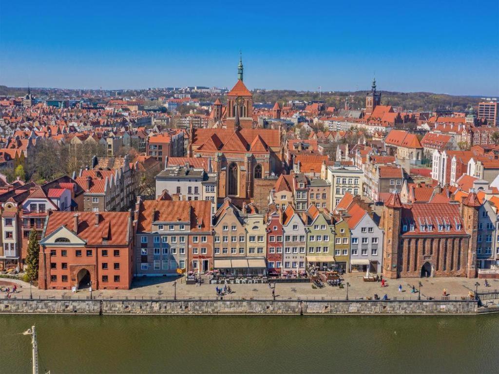Apartament 14 Przy Ul. Dlugiej Gdansk Dış mekan fotoğraf