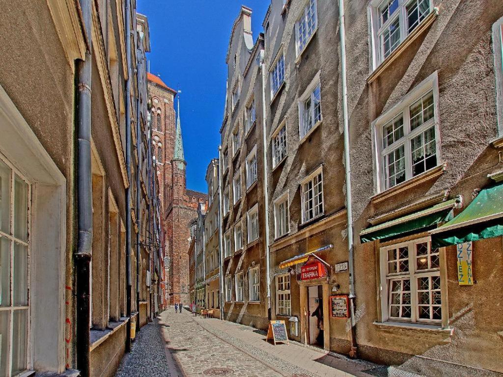 Apartament 14 Przy Ul. Dlugiej Gdansk Dış mekan fotoğraf