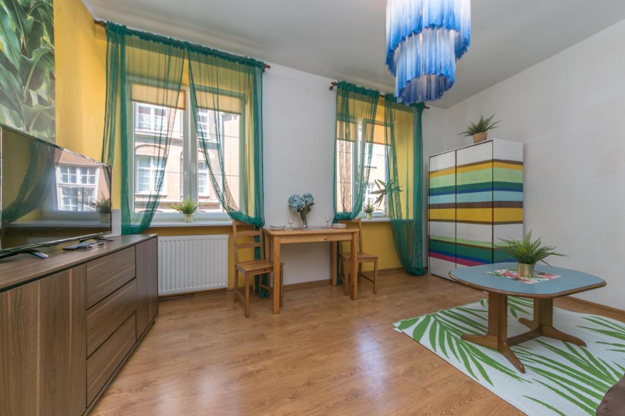 Apartament 14 Przy Ul. Dlugiej Gdansk Dış mekan fotoğraf